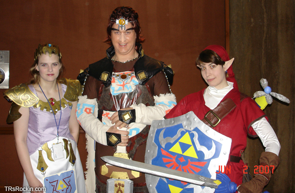 Princess Zelda, Ganondorf, Link