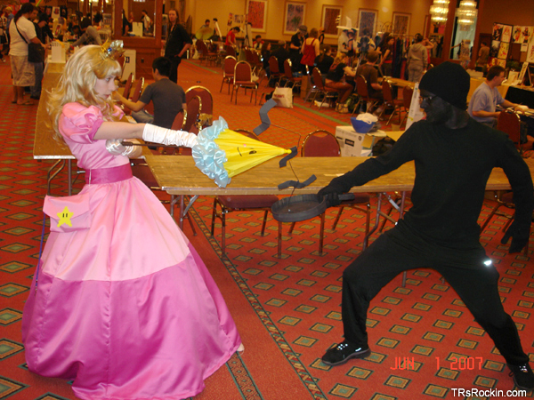 Princess Peach vs. Mr. Game & Watch