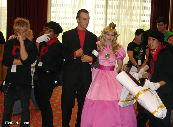 Princess Peach with Team Rocket