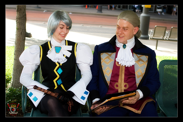 Franziska and Manfred von Karma