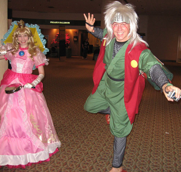 Princess Peach & Jiraiya