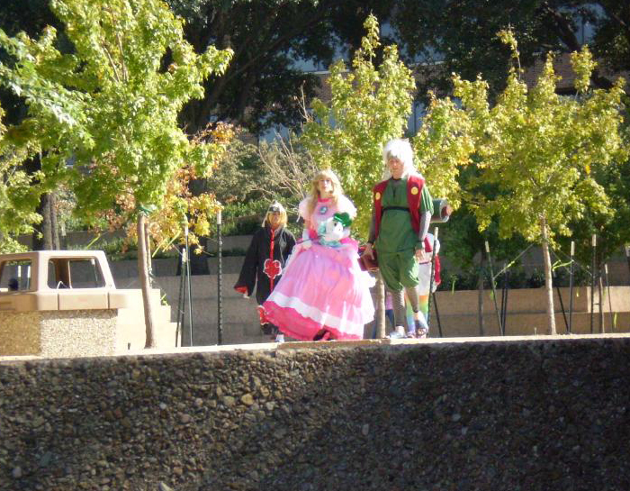 Princess Peach and Jiraiya