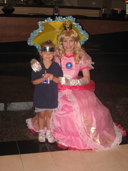 Ninja and Princess Peach