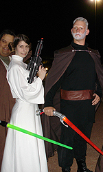 Princess Leia & Count Dooku