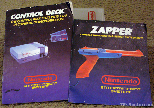 NES manuals