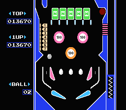 Pinball bottom screen